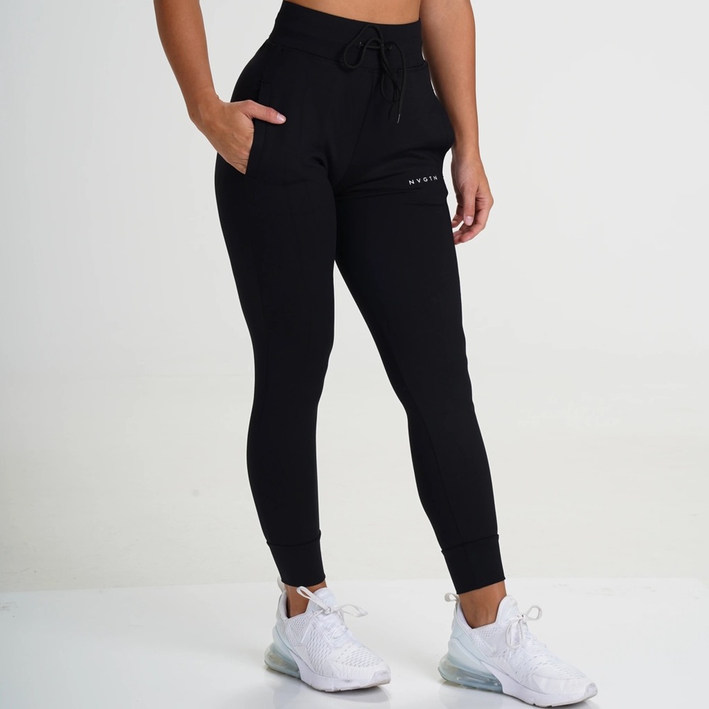 NVGTN Black Track Pants